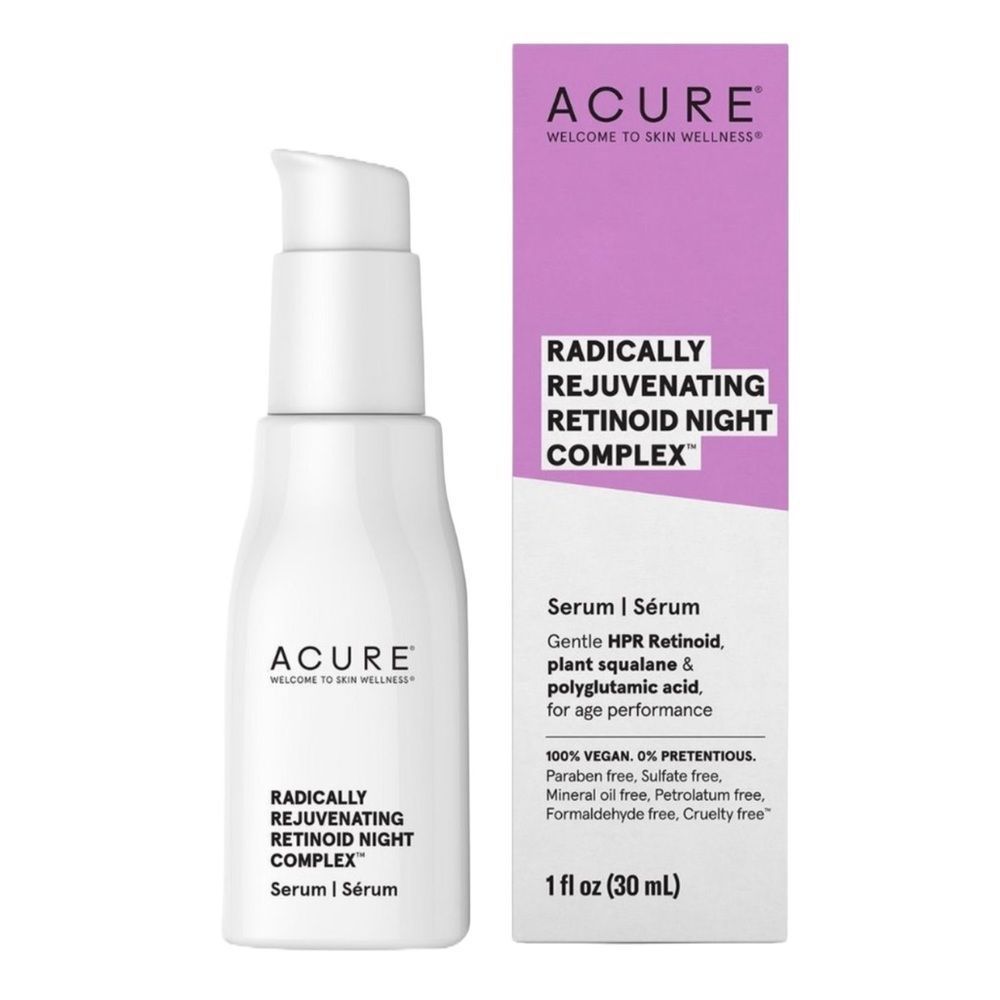 $12❤️‍🔥 ONLY 1! ACURE Radically Rejuvenating Retinoid Night Complex Serum 💧 NEW